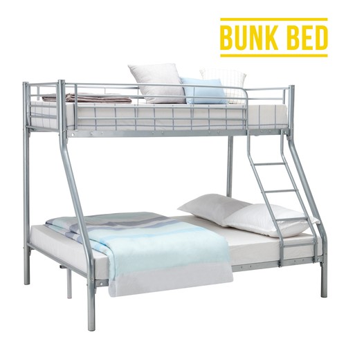 Metal bunk bed - bunk, frame
