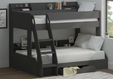 Marion Grey Triple Bunk Bed