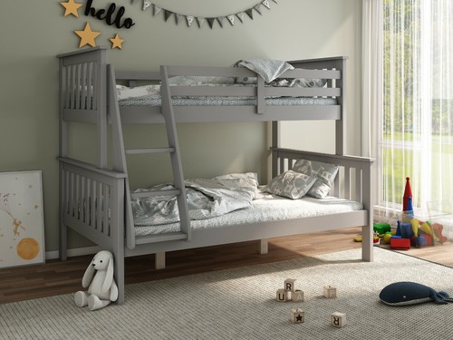Clover triple sleeper 4ft grey - triple,